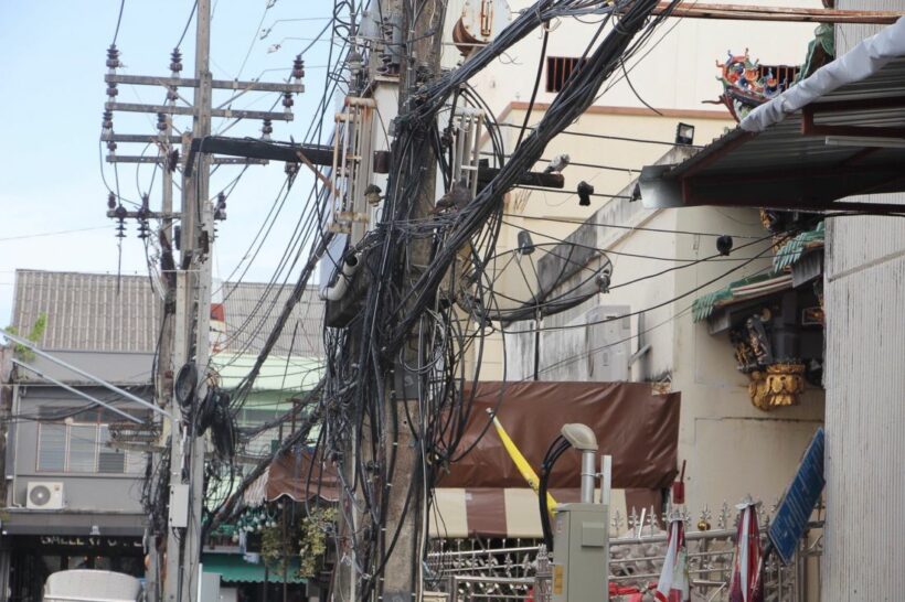 Old Phuket Town underground cable works to be completed by August