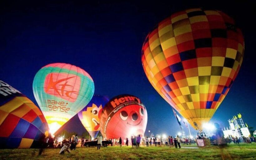 Hat Yai’s annual balloon festival bursts into the skies above Songkhla