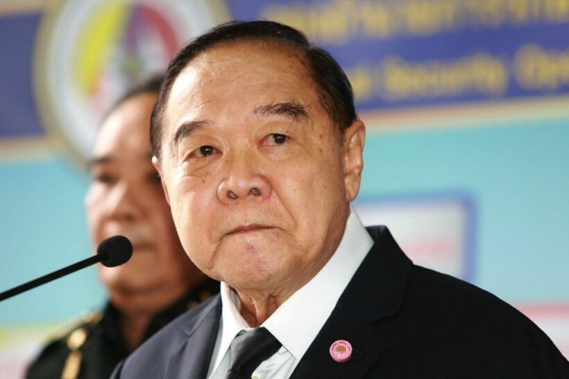 Prawit defends the PM’s brother being appointed to the new Senate