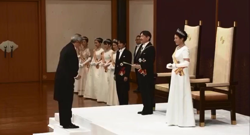 ถ่ายทอดสด สมเด็จพระจักรพรรดินารุฮิโตะ เสด็จออกมหาสมาคม พระราชพิธีเสด็จขึ้นครองสิริราชสมบัติ | The Thaiger