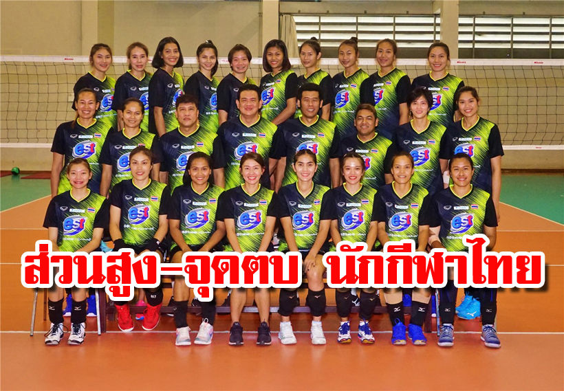 เปิด 25 รายชื่อนักวอลเลย์บอลหญิงไทย ลุยศึก “เนชั่น ลีก 2019” | The Thaiger