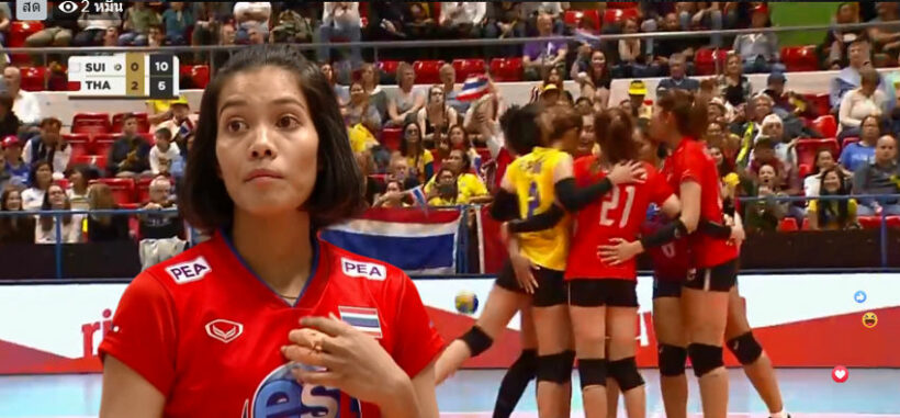 ไทยฮึดไม่ถอย ชนะสวิส 3-1 “มองเทรอซ์ วอลเลย์ มาสเตอร์ 2019” | The Thaiger