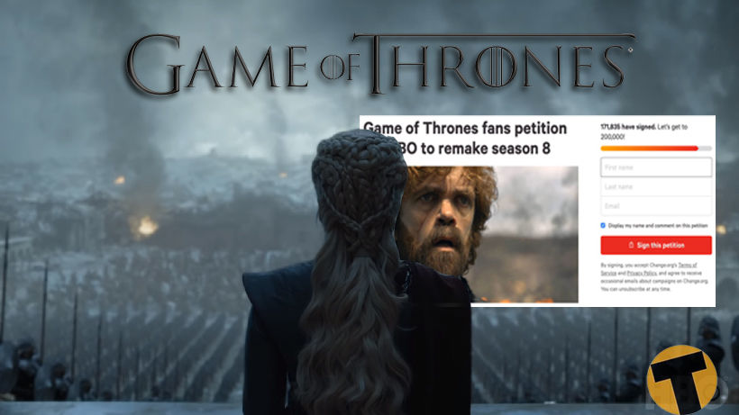 แฟนเกม Game of Thrones ตั้งแคมเปญเรียกร้อง HBO ให้รีเมคซีซั่นที่ 8 ใหม่ | The Thaiger