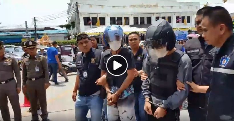 เปิดคลิปทำแผน “ไอ้ฐี” ขว้างหินฆ่าน้องอาร์มวัย 13 พ่อเดือดรุมประชาทัณฑ์ | The Thaiger