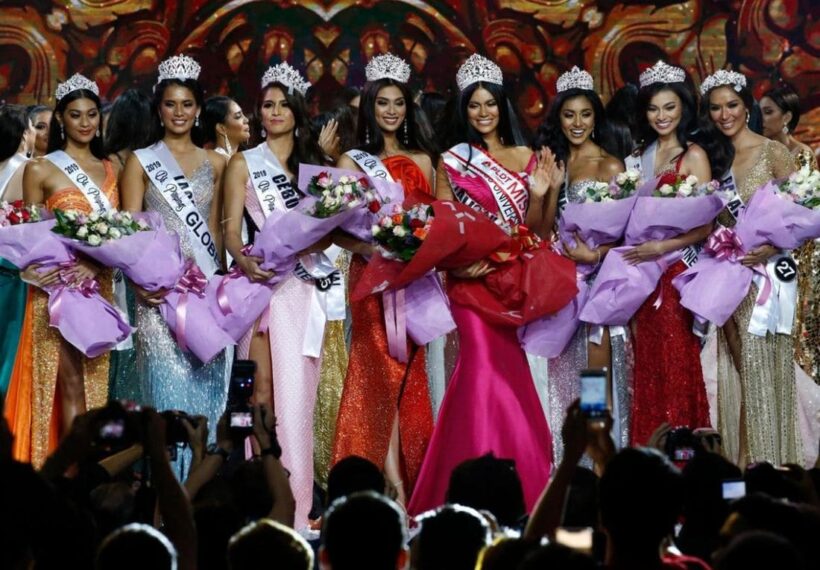 “Gazini Ganadoz” รับไม้ต่อเป็น Miss Universe Philippines 2019 | The Thaiger