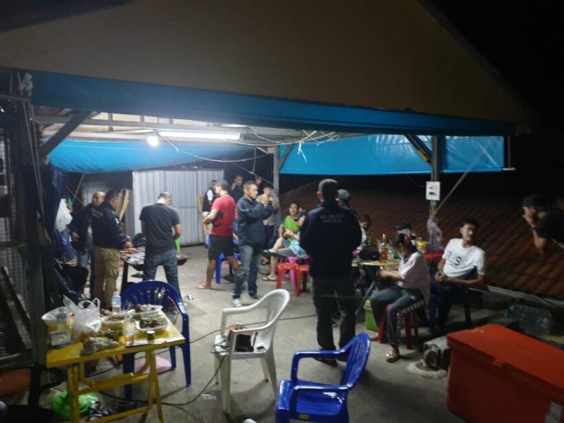 13 gamblers arrested in Patong gambling den raid