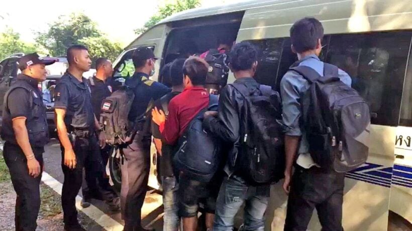 Seven arrested over trafficking of Burmese migrants into Thailand