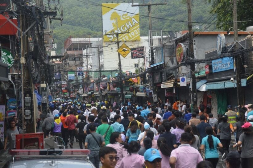 Tsunami evacuation drill held in Patong, Phuket