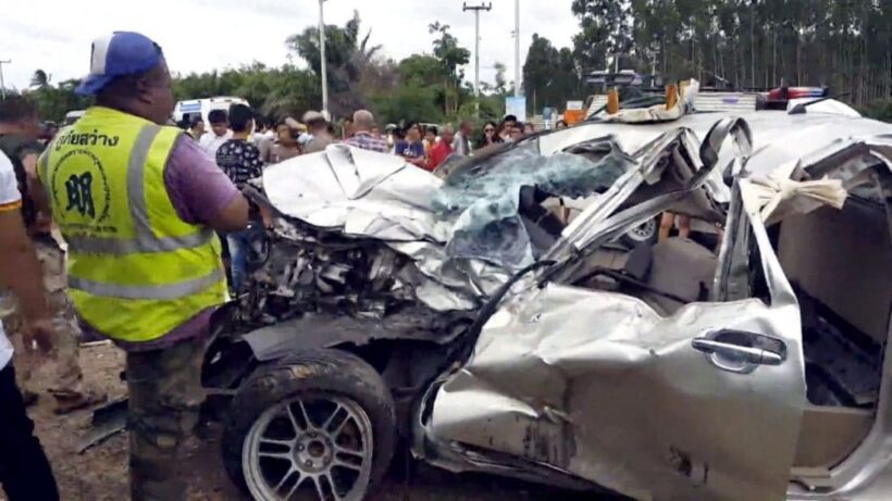 Six killed, three injured at intersection in Prachuap Khiri Khan | News by Thaiger
