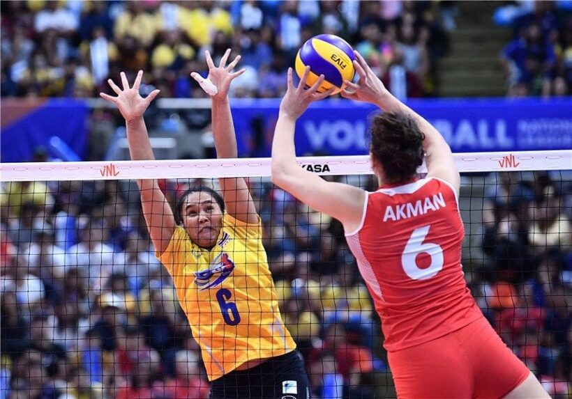 สู้เต็มที่แล้ว ไทยพ่ายจ่าฝูงตุรกี 3-0 เซต “วอลเลย์บอล เนชั่นส์ ลีก 2019” | The Thaiger