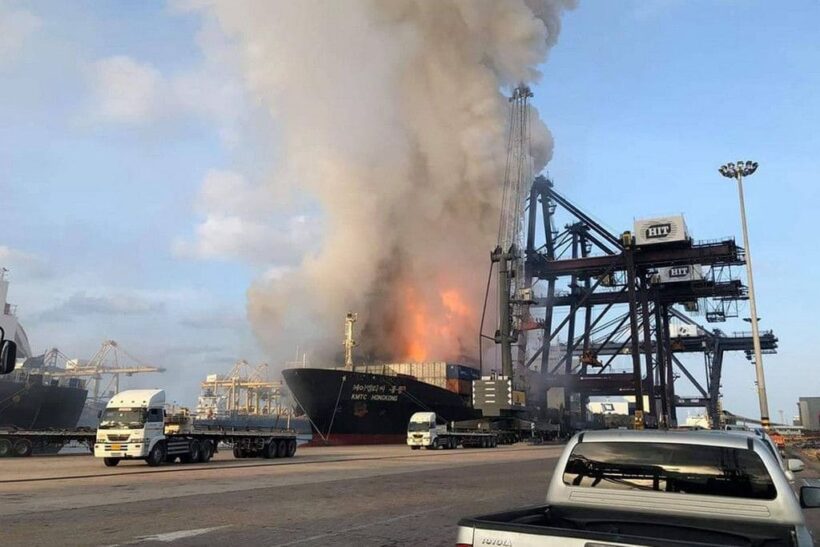 Just how many hazardous chemicals are going through Laem Chabang port?