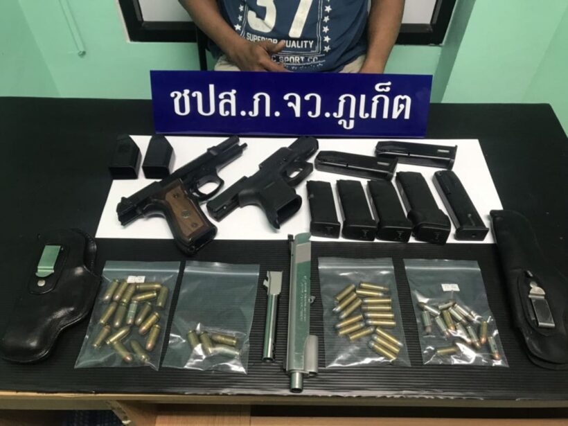  Eight arrested with drugs and firearms in Phuket