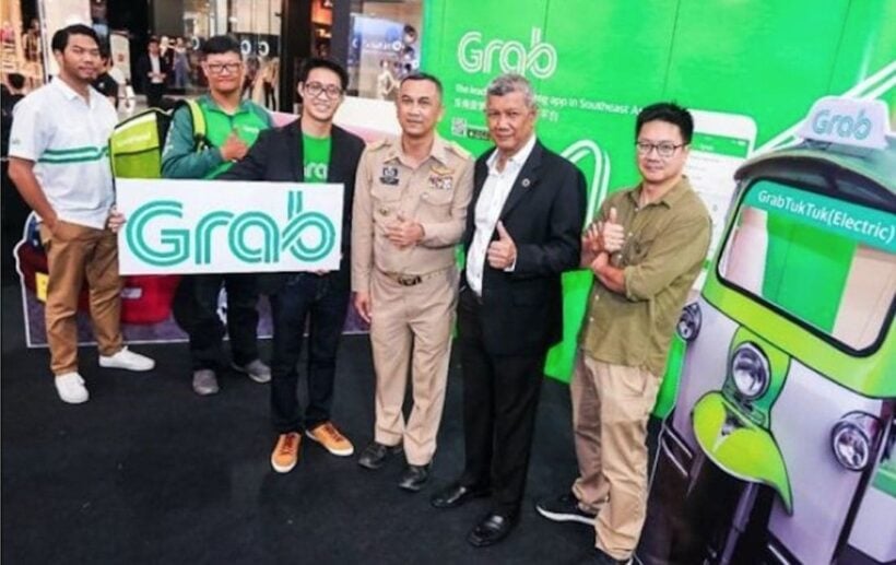 Grab electric tuk tuks launch in Chiang Mai