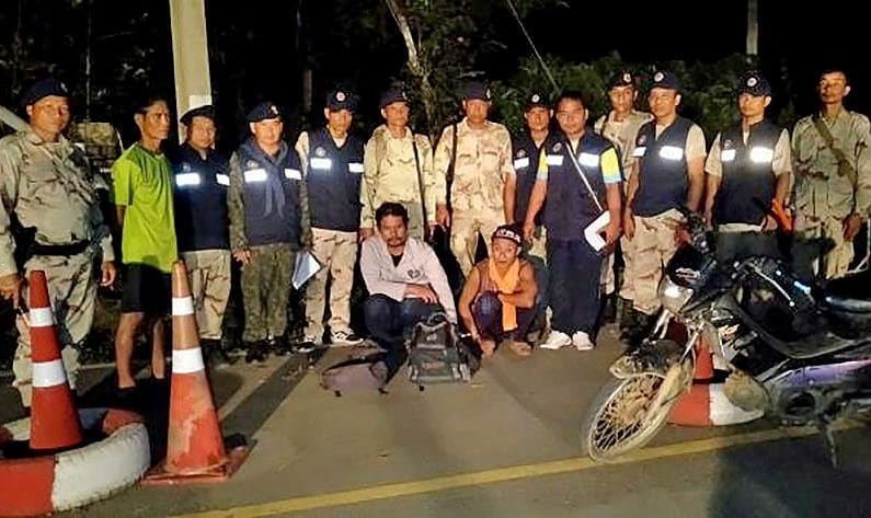 One Thai, six Burmese arrested in northern Thailand