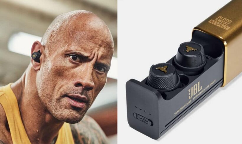 The Rock จับมือ Under Armour ออกหูฟังแบบ wireless สำหรับนักออกกำลังกายโดยเฉพาะ | The Thaiger