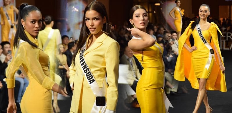 สวย! เเพง! ครบ! ประมวลภาพแฟชั่นโชว์เปิดตัวผู้เข้าประกวด Miss Universe Thailand 2019 | The Thaiger