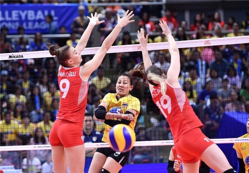 ดูย้อนหลังวอลเลย์บอลไทย-ตุรกี “เนชั่นส์ ลีก 2019” นัดที่ 9 | The Thaiger