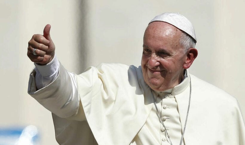 Pope scheduled to visit Thailand this November