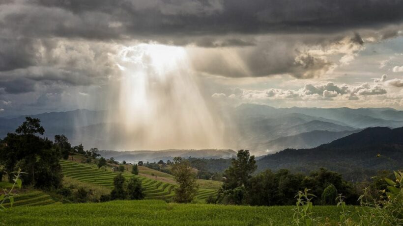 Stormy weather for the Thai north and northeast later this week