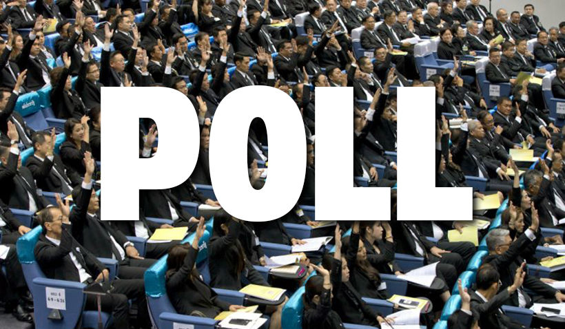 Super Poll report card on the first days of the new Thai Parliament