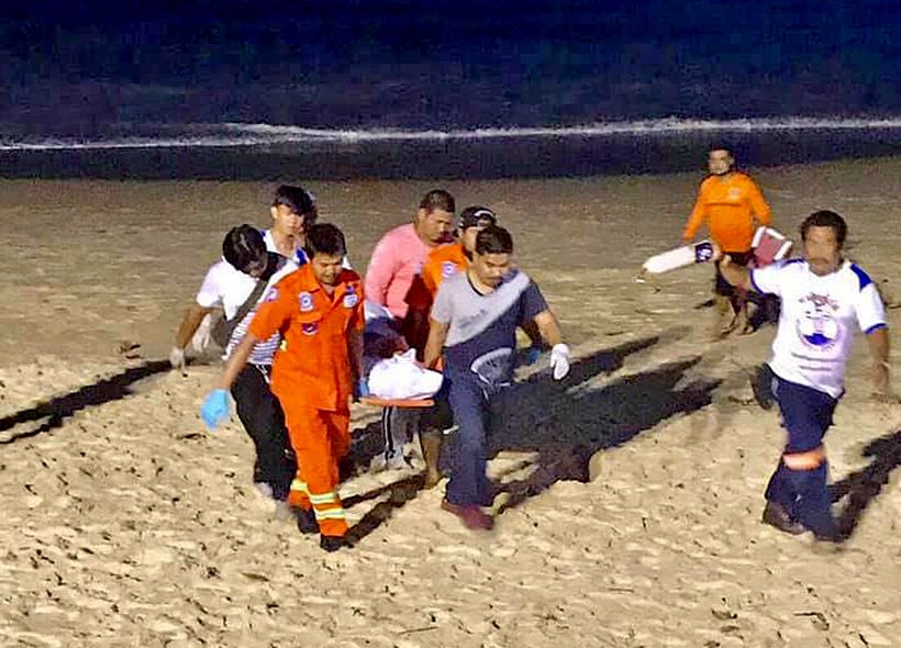 An anonymous ‘Farang’ body found off Karon Beach Yesterday