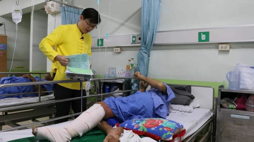 เตือน”โรคเนื้อเน่า แบคทีเรียกินเนื้อคน” ระบาด แค่โรงพยาบาลเดียว 25 ราย ICU 1 ราย | The Thaiger