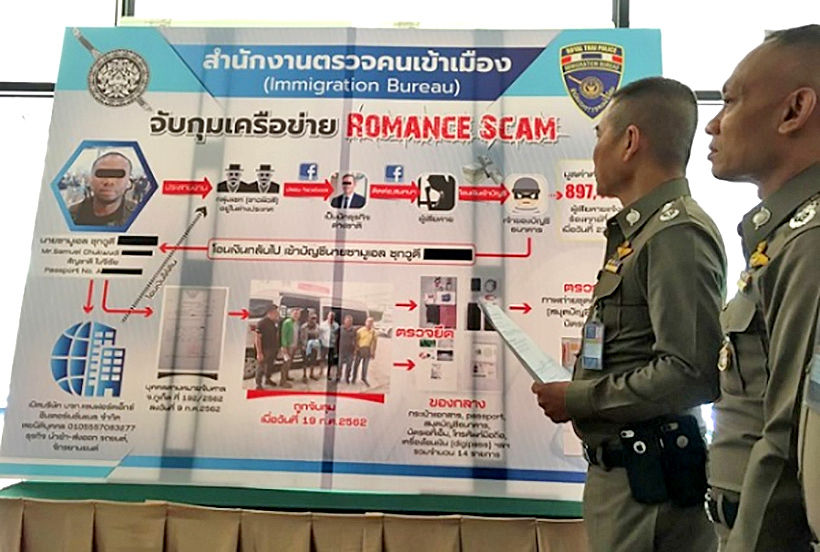 Police arrest Nigerian over Phuket-based ‘Nigerian Romance Scam’