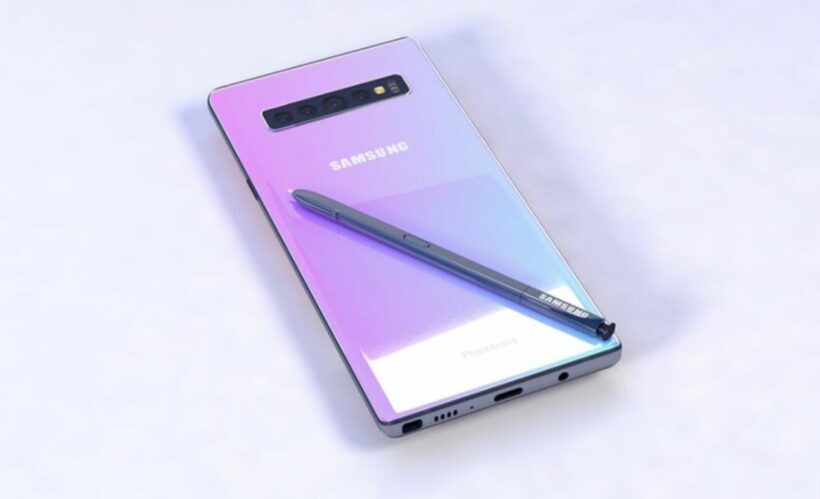 เว็ปไซต์ Samsung จากยุโรปเผย Note 10+ จะมาพร้อม ROM สูงสุด 512GB และสีใหม่ | The Thaiger