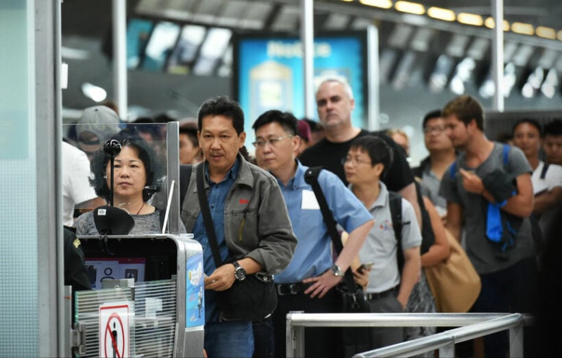 Tweet forces Suvarnabhumi immigration to explain long lines