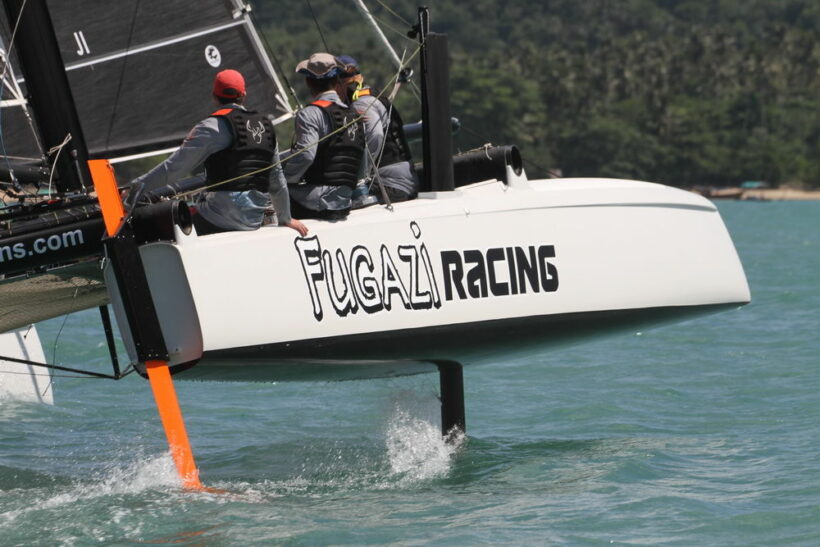 White caps & tight racing – Day two of the Multihull Solutions Regatta in Phuket