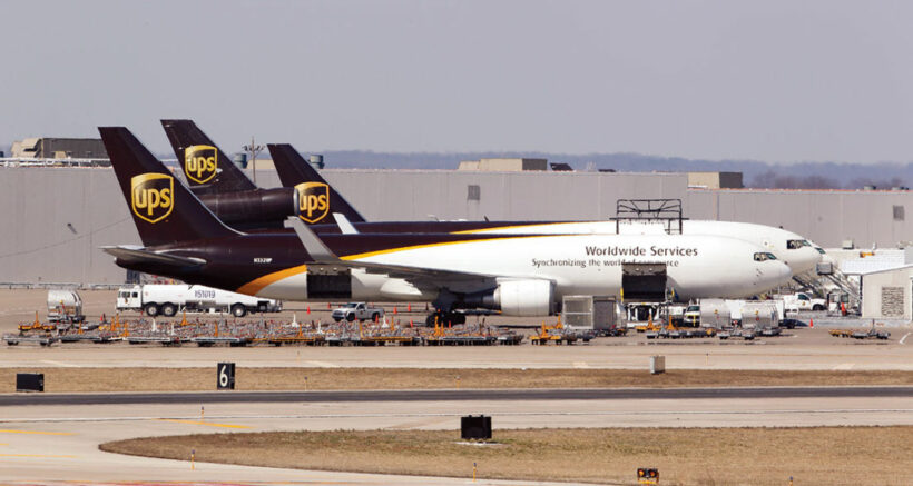 UPS says Thailand and Indonesia cargo traffic are winners in trade war