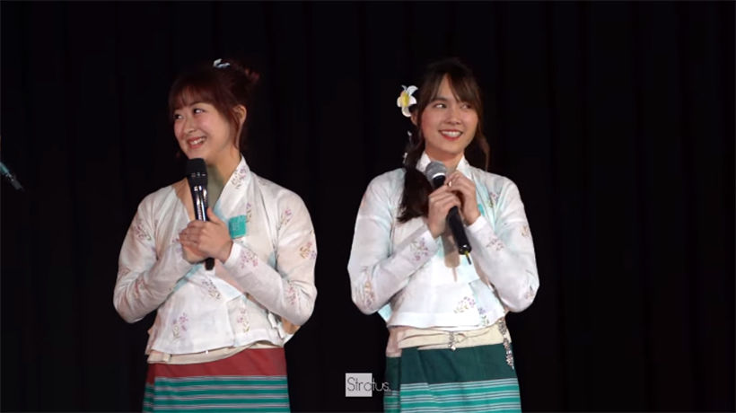คลิปวินาทีประกาศย้ายทีมของ ‘รินะ’และ ‘ออม’ BNK48 ไป CGM48 | The Thaiger