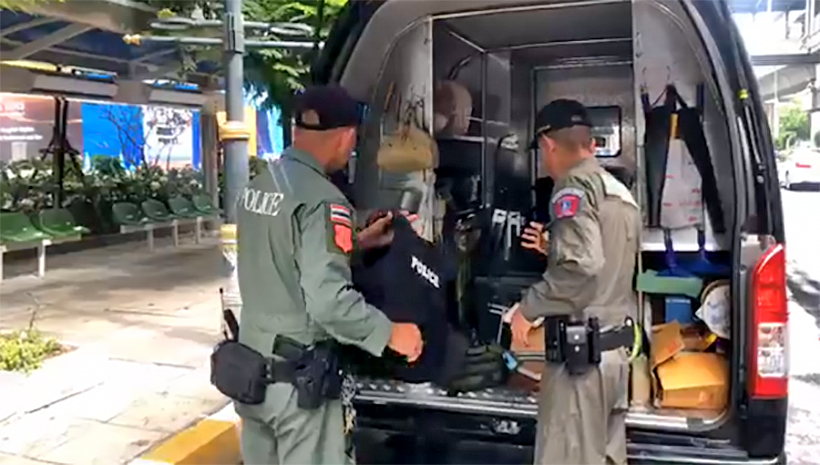 Bombs rock Thai capital Bangkok during peak hour this morning, up to four injuries reported