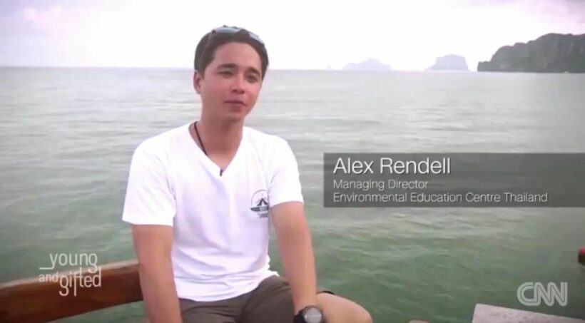 CNN สัมภาษณ์ อเล็กซ์ เรนเดลล์ ในฐานะเป็นผู้อนุรักษ์สิ่งแวดล้อม | The Thaiger