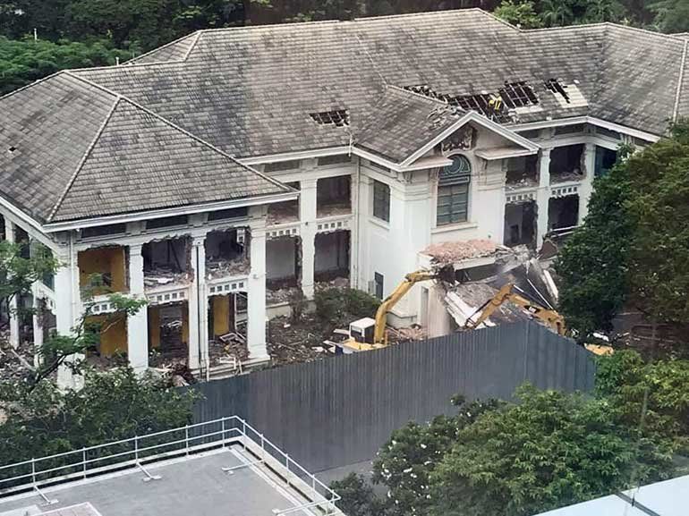 Thai architect association wants its award back after demolition of former embassy building