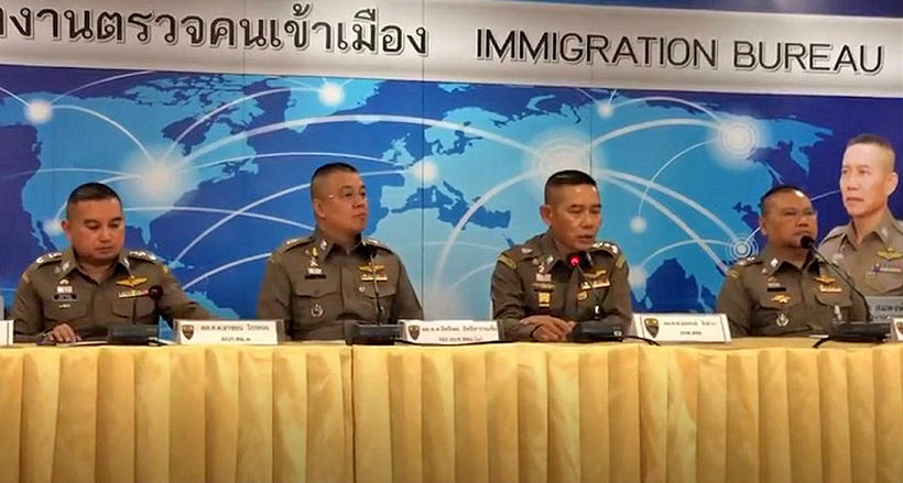 South Korean fugitive arrested in Chon Buri, and two other immigration cases