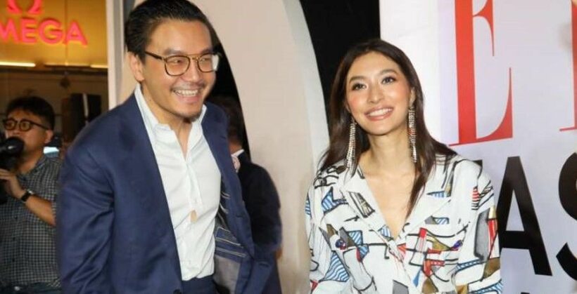 มิว นิษฐา ควงไฮโซเซนต์ออกงานครั้งแรก | The Thaiger