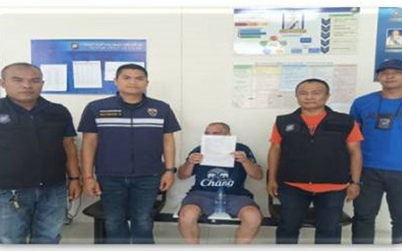 British man arrested in Hua Hin for overstaying his visa