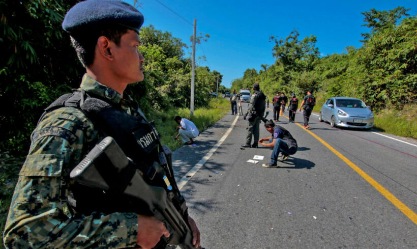 Ranger patrol targeted with roadside bomb in Pattani, two injured