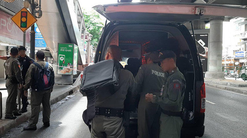 EOD เผยแล้ว วัตถุต้องสงสัยใต้บีทีเอสศาลาแดงคืออะไร | News by The Thaiger