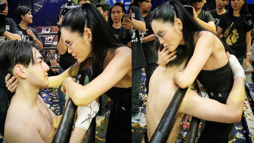 ปิ่น เก็จมณี ให้กำลังใจเจ้าขุน ลูกชนะตั้งแต่วันแรก ที่ลูกขอต่อยแล้ว | The Thaiger