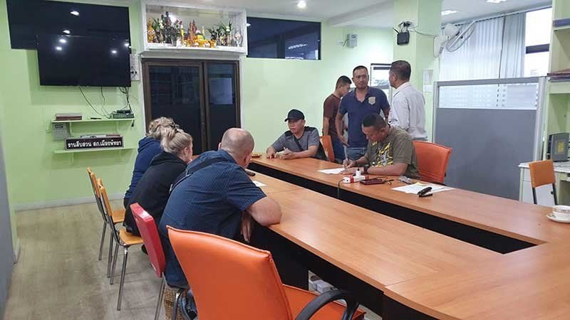 Three Russians arrested over alleged property fraud in Pattaya