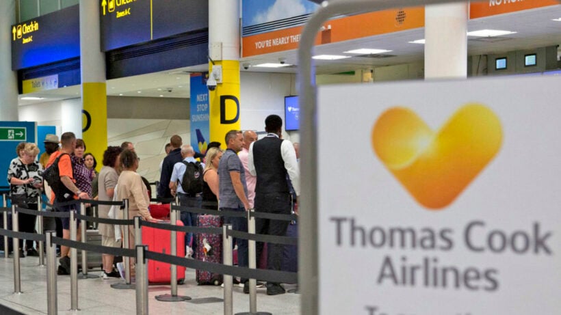 UK travel icon Thomas Cook bankrupt, stranding tourists