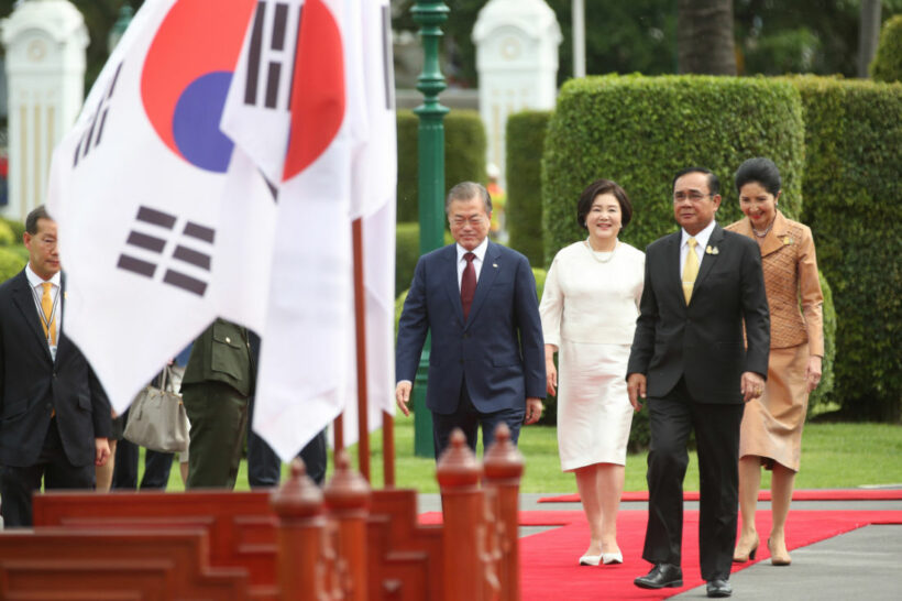 South Korean President in Thailand to sign trade agreements