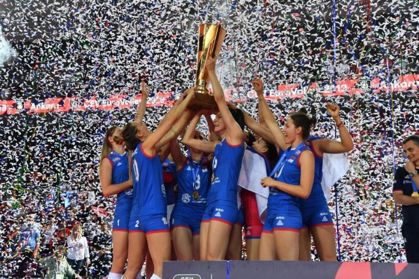 ไฮไลท์วอลเลย์บอลหญิงชิงแชมป์ยุโรป 2019 เซอร์เบียครองแชมป์ 2 สมัยติด | The Thaiger