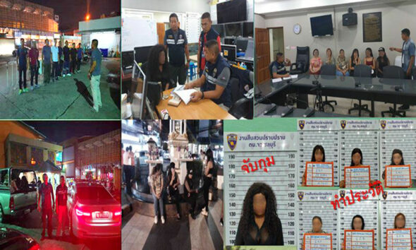 Prostitutes in Pattaya, police locate seven foreigners selling illegal services | Thaiger
