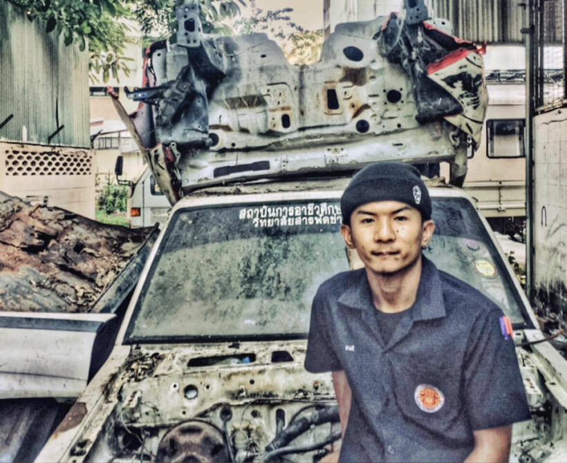 โซเชียลชื่นชม นักเรียนช่างร่างครึ่งท่อน มานะหาที่ฝึกงาน | News by The Thaiger