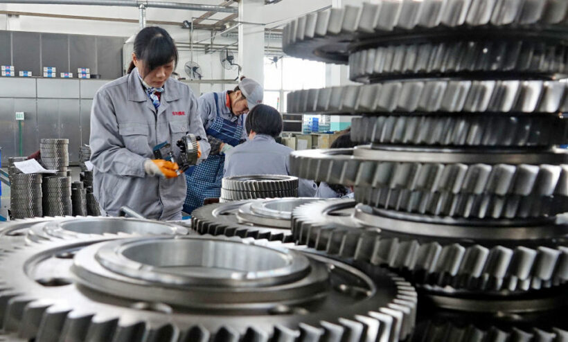 China’s manufacturing sector improves during September