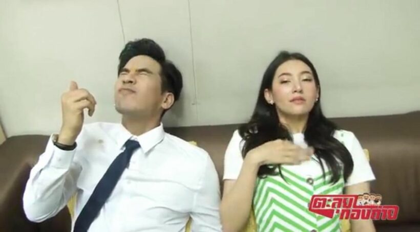 คู่จิ้นโป๊ป เบลล่า แข่งกินขนมบนหน้าสุดฮา | The Thaiger