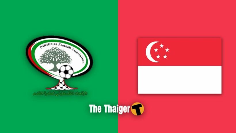 Live broadcast for Singapore – Palestine World Cup qualifier tonight